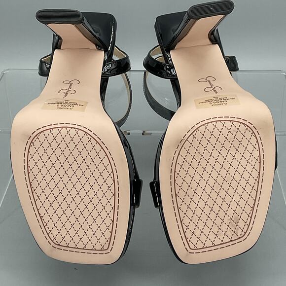 NEW Jessica Simpson Women’s Adonia Ankle Strap Platform Sandals Black Size 6M - Picture 9 of 10